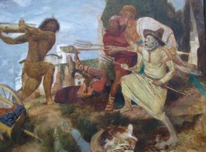 Orlando Furioso door Arnold Böcklin